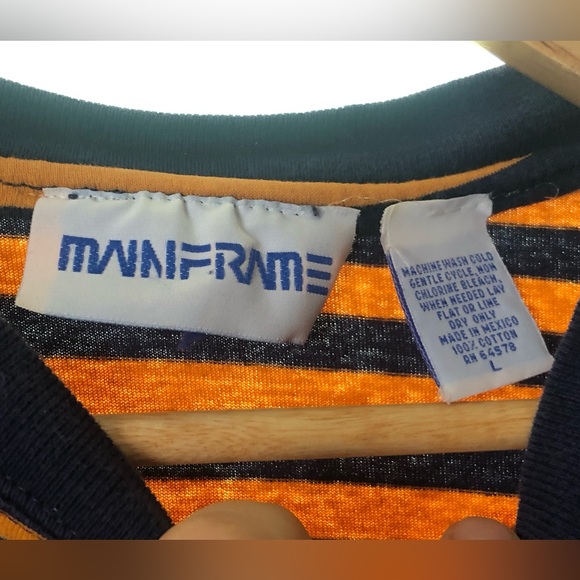 Ringer Horizontal Stripe Tee - Picture 2 of 3